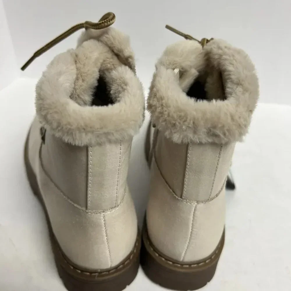 White Mountain Womens Major Way Boot White Size 7 M